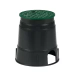 A12523 - CAJA P/VALV RED 6" TAPA VERDE/CUERPO NEGRO RAINBIRD